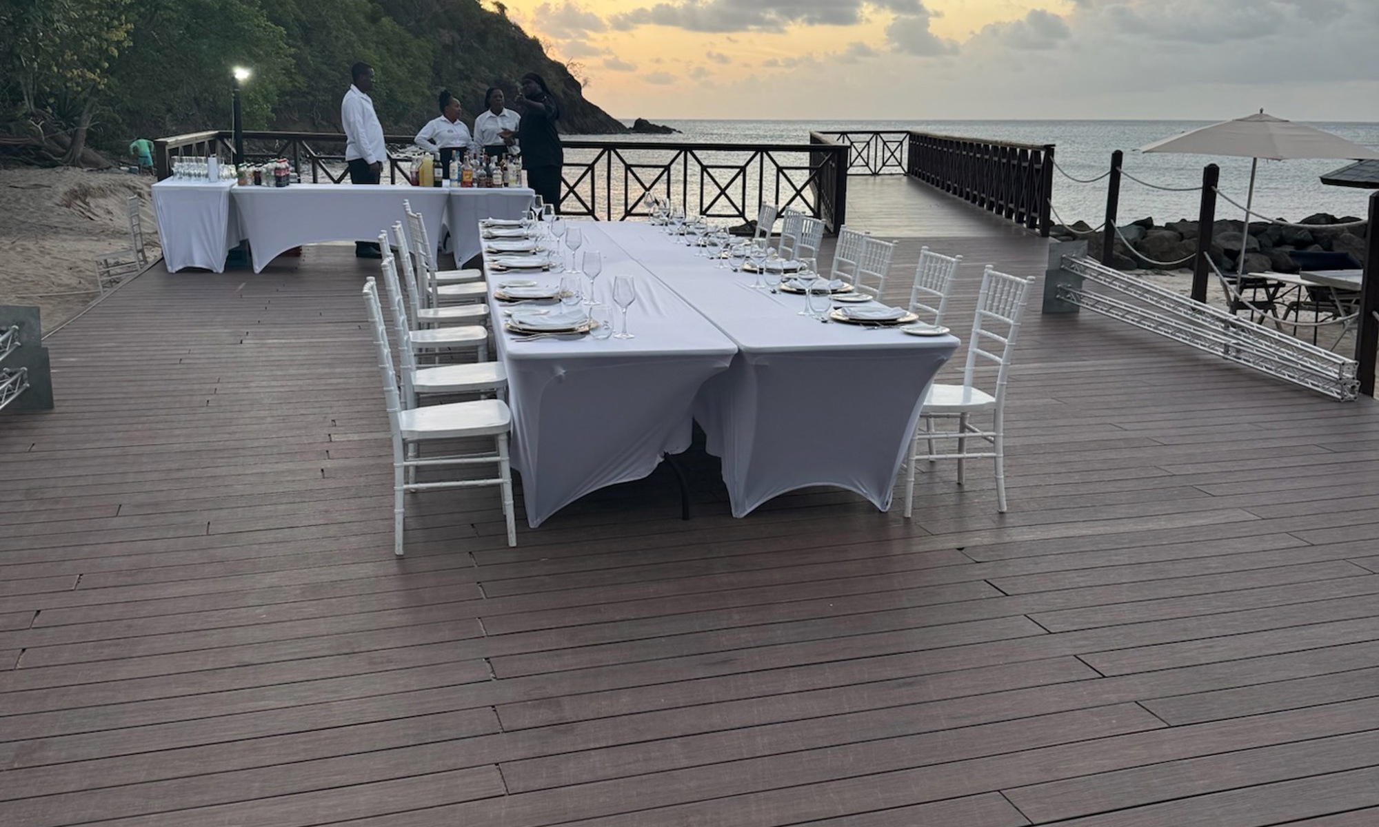 St. Lucia family celebration